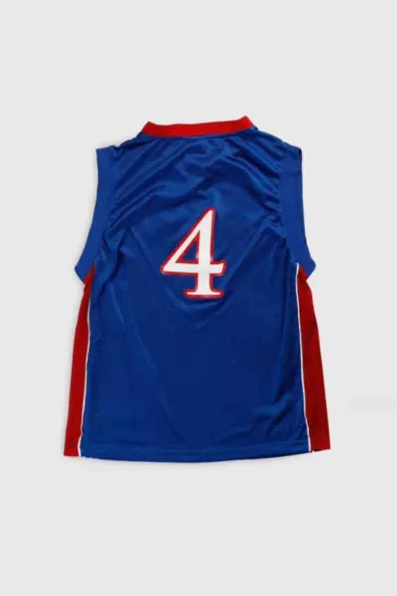 Vintage Kansas Jayhawks NCAA Basketball Jersey