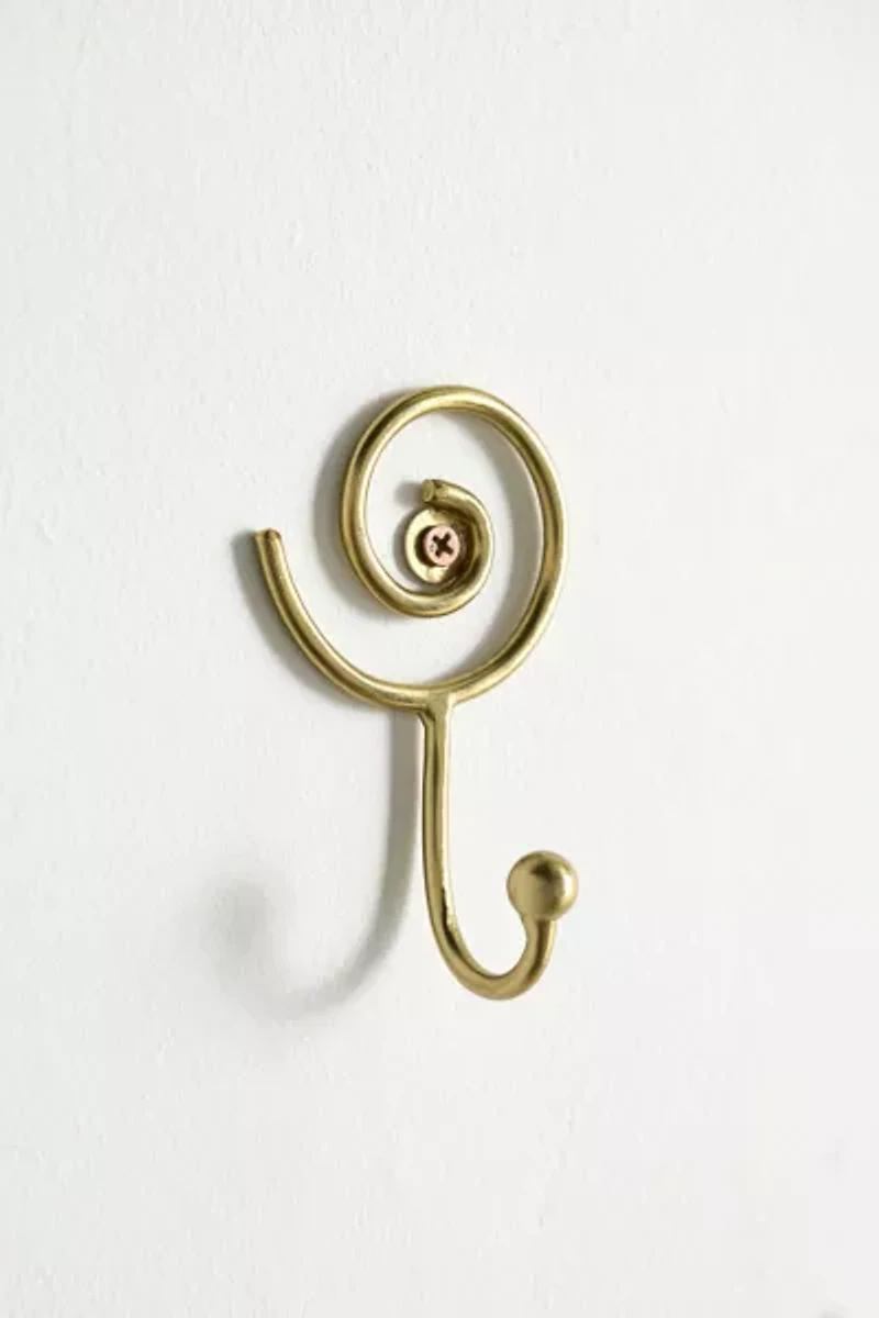 Spiral Icon Shaped Iron Wall Hook