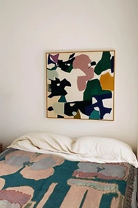 Clr Shop Flora Woven Throw Blanket