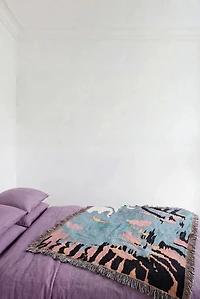 Clr Shop Melt Woven Throw Blanket