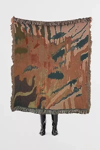 Clr Shop Melt Woven Throw Blanket