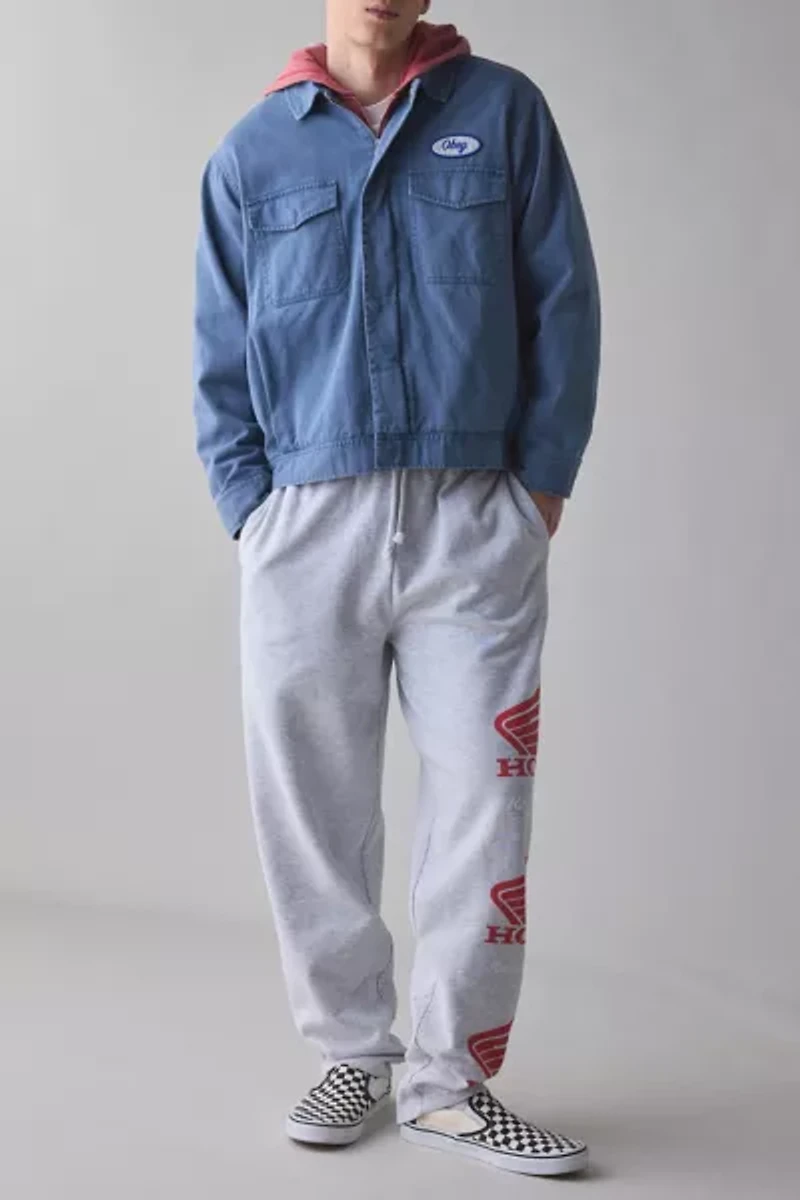 Honda Race Team Logo Open Hem Sweatpant