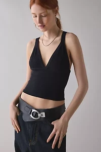 Out From Under Jade Seamless Knit Cutout Tank Top