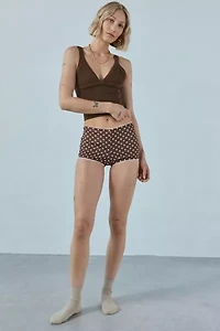 Out From Under Jade Seamless Knit Cutout Tank Top