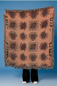 Clr Shop Sunburst Woven Throw Blanket