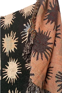 Clr Shop Sunburst Woven Throw Blanket