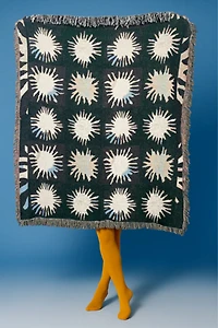 Clr Shop Sunburst Woven Throw Blanket