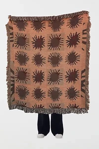 Clr Shop Sunburst Woven Throw Blanket
