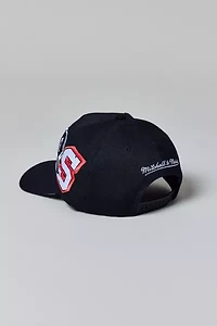 Mitchell & Ness NBA San Antonio Spurs Hyper Type Logo Hat