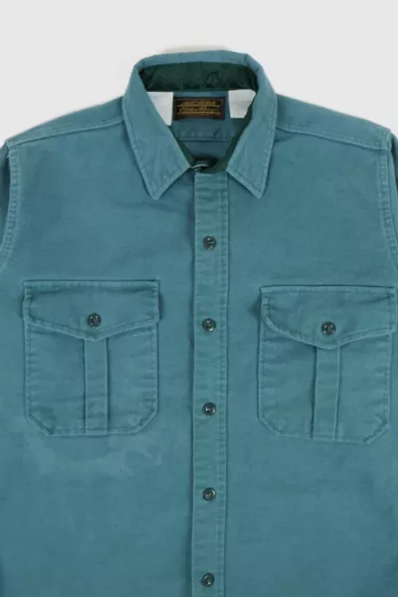Vintage Eddie Bauer Flannel Button-Down Shirt