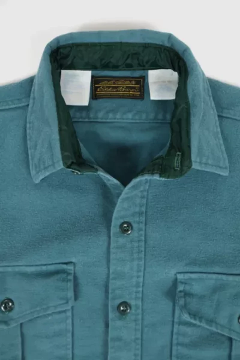 Vintage Eddie Bauer Flannel Button-Down Shirt