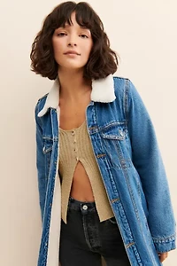Juicy Couture Trucker Fleece Jacket
