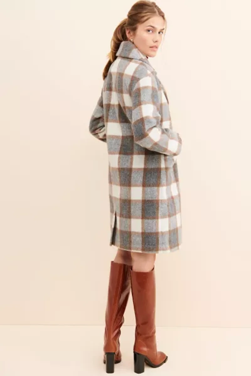 Glamorous Classic Checks Coat