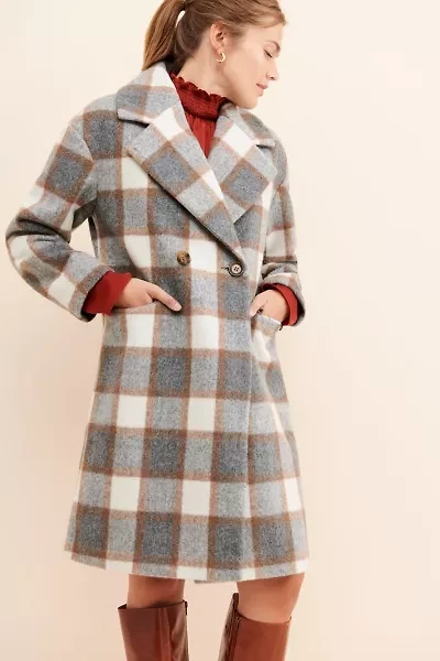 Glamorous Classic Checks Coat