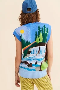 House of Sunny Chasing Waterfalls Vest