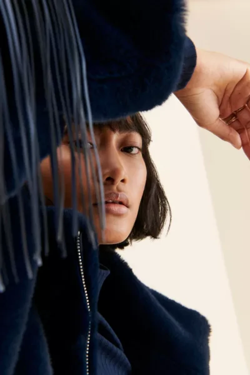 Blue Revival Dancing The Moonlight Oversized Jacket