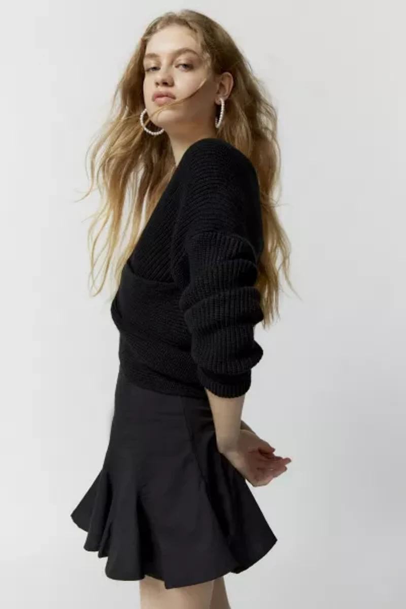 Geneva Wrap Sweater