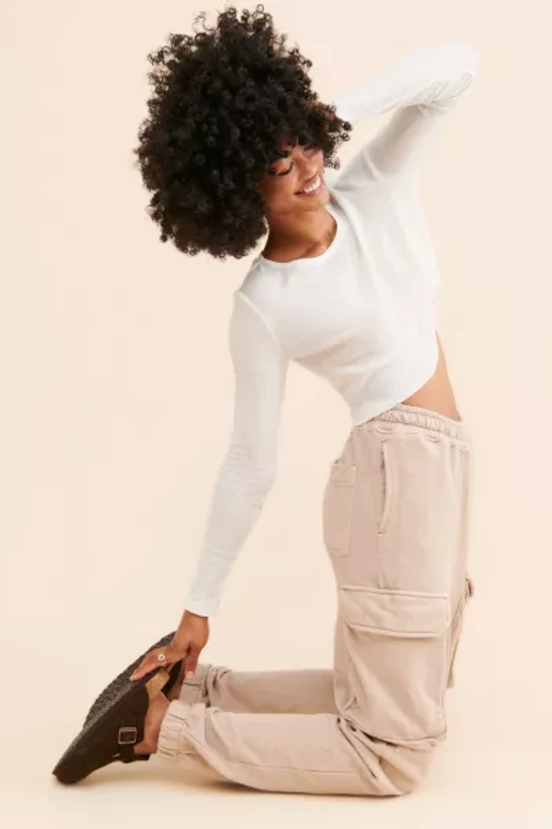 BDG Men's Bonfire Cargo Sweatpants