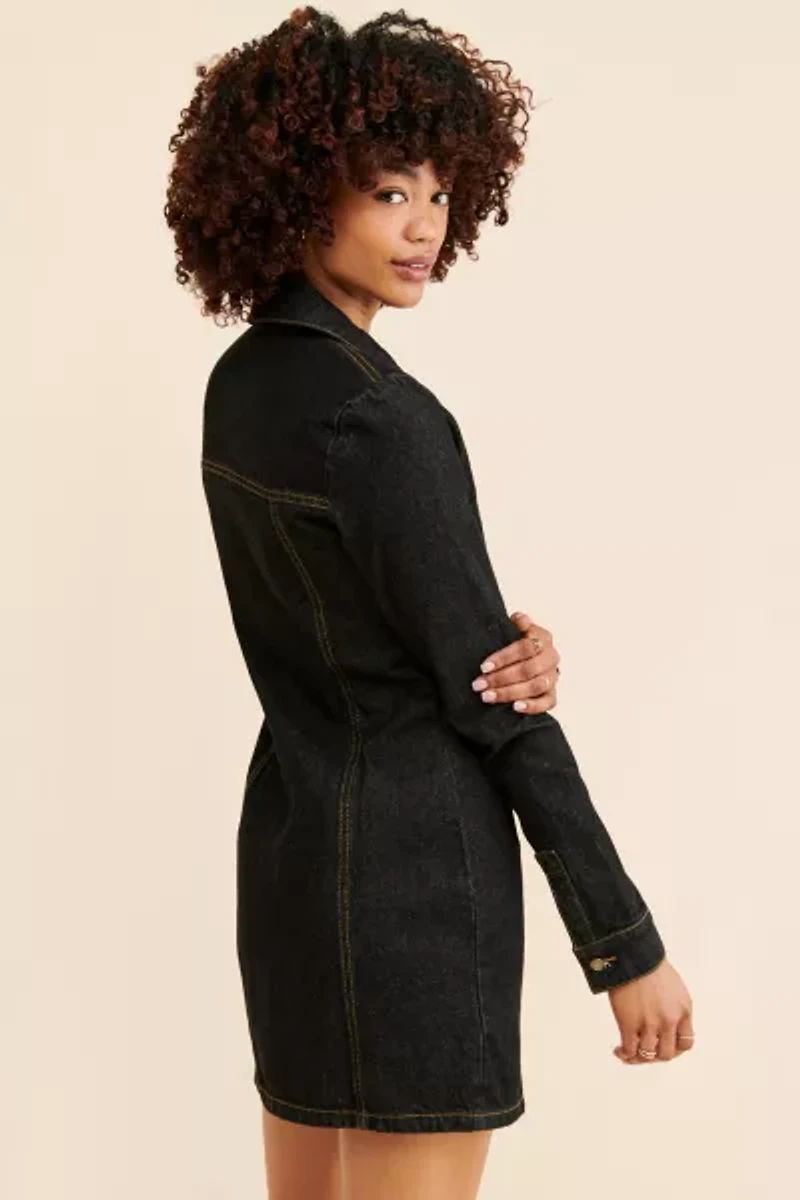 Milk It Infinite Denim Mini Dress