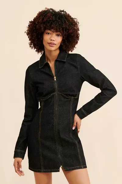 Milk It Infinite Denim Mini Dress