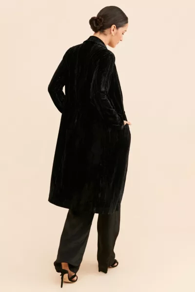 Steve Madden Seraphina Velvet Duster