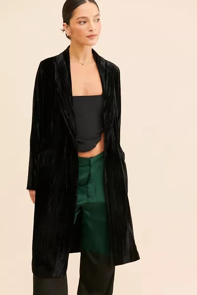 Steve Madden Seraphina Velvet Duster