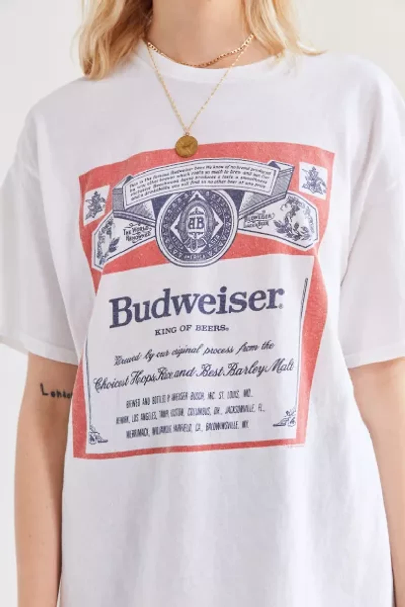 Junk Food Budweiser Classic Tee