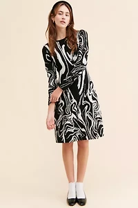 CAARA Swirl Knit Dress