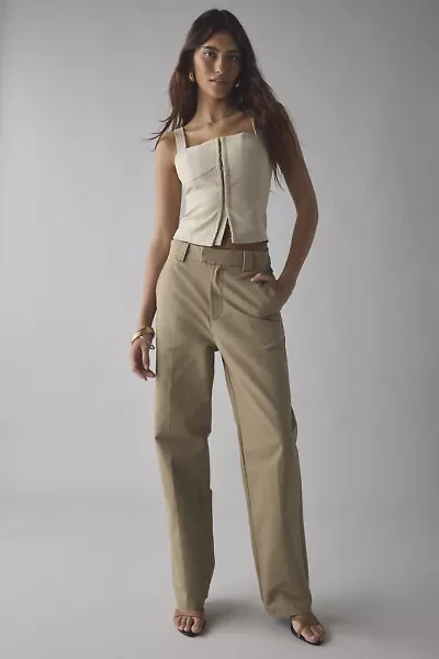 House Of Sunny Straight Fit Canvas Worker Pant