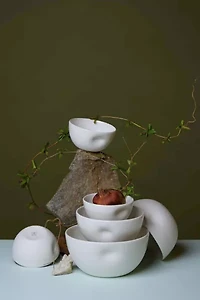 Middle Kingdom x Carola Zee Unique Ware Porcelain Bowl