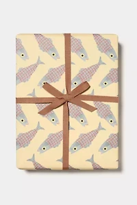 Red Cap Herring Wrapping Paper