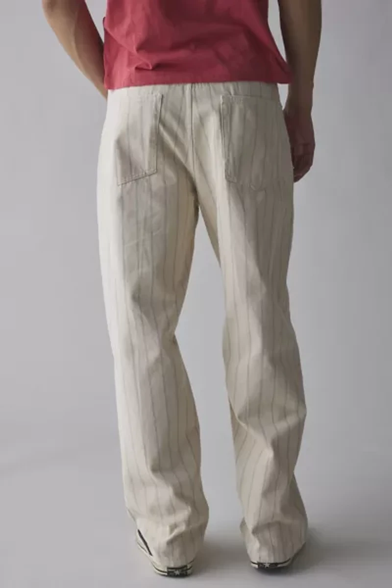 OBEY Baggy Stripe Pattern Jean
