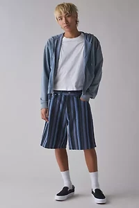 OBEY Beach Stripe Baggy Denim Short