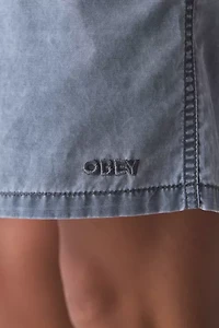 OBEY Easy Pigment Dye Cotton Short