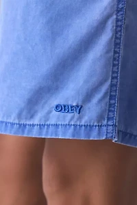OBEY Easy Pigment Dye Cotton Short