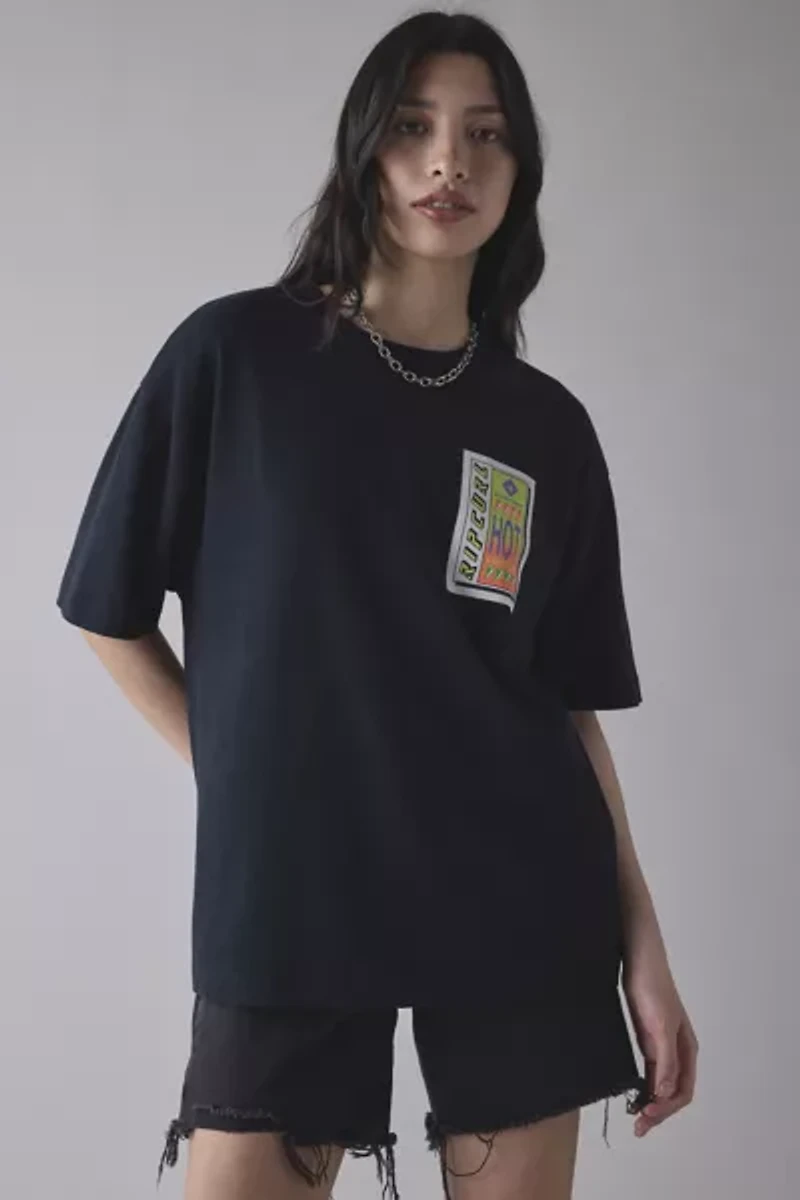 Abrand X Rip Curl Hot Locals Graphic Boyfriend Tee