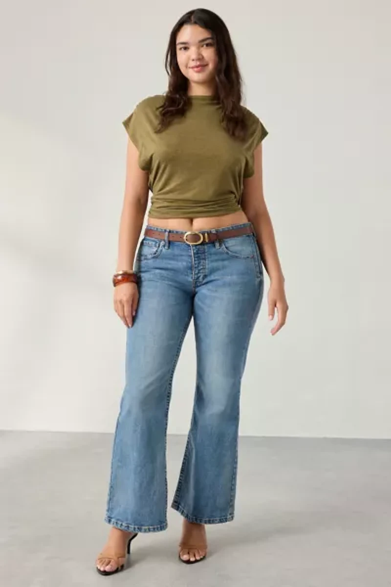 BDG Teo Relaxed Low-Rise Bootcut Jean