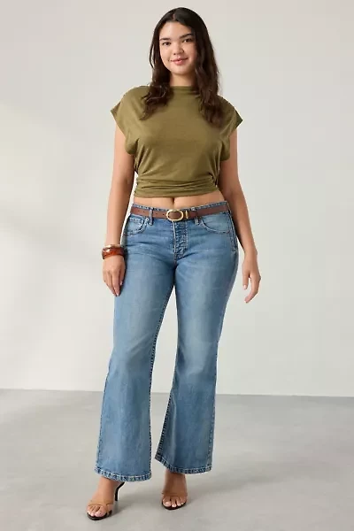 BDG Teo Relaxed Low-Rise Bootcut Jean