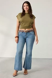 BDG Teo Relaxed Low-Rise Bootcut Jean