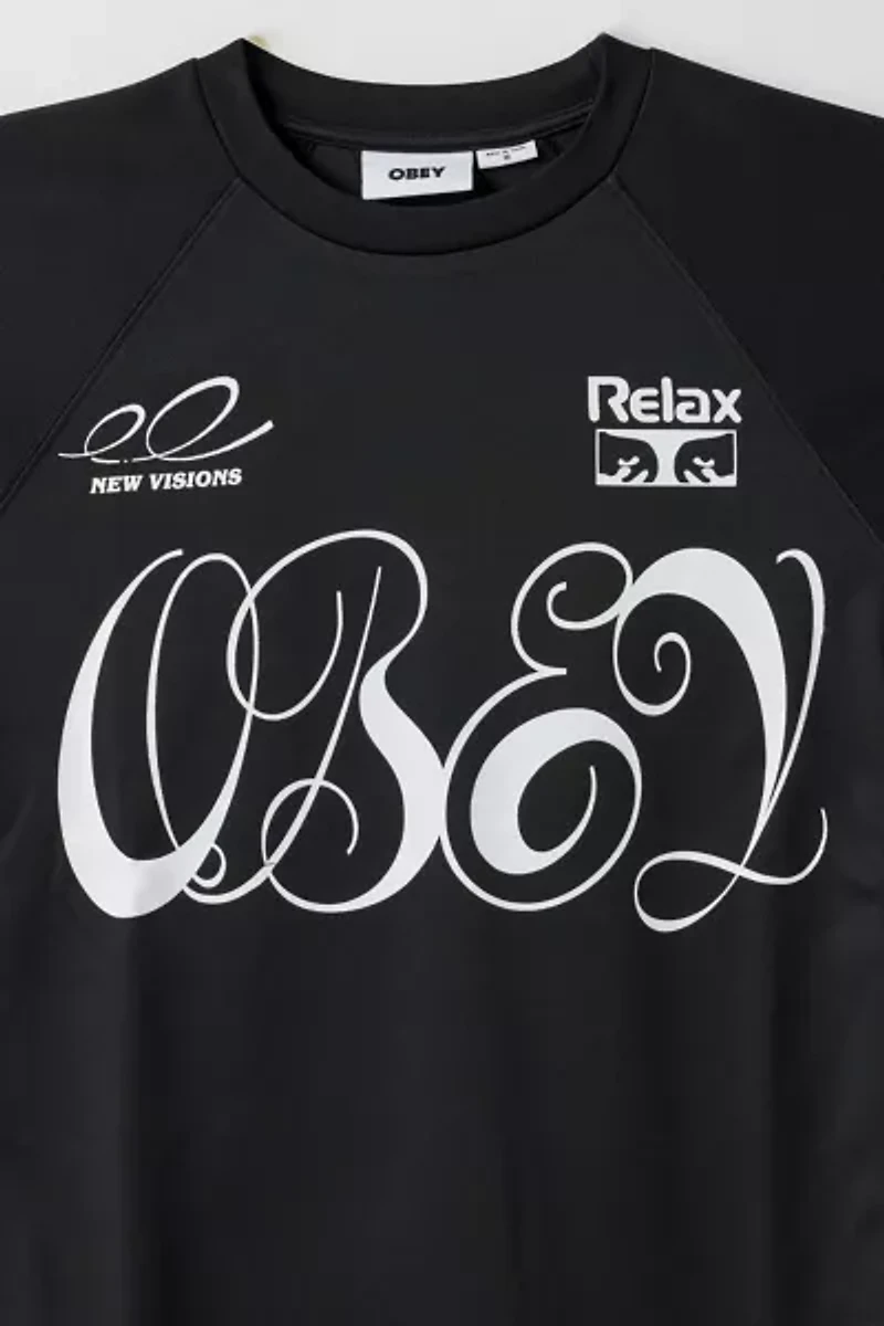OBEY Plaza Active Raglan Tee