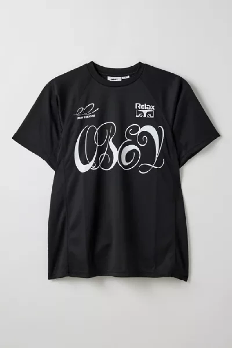 OBEY Plaza Active Raglan Tee