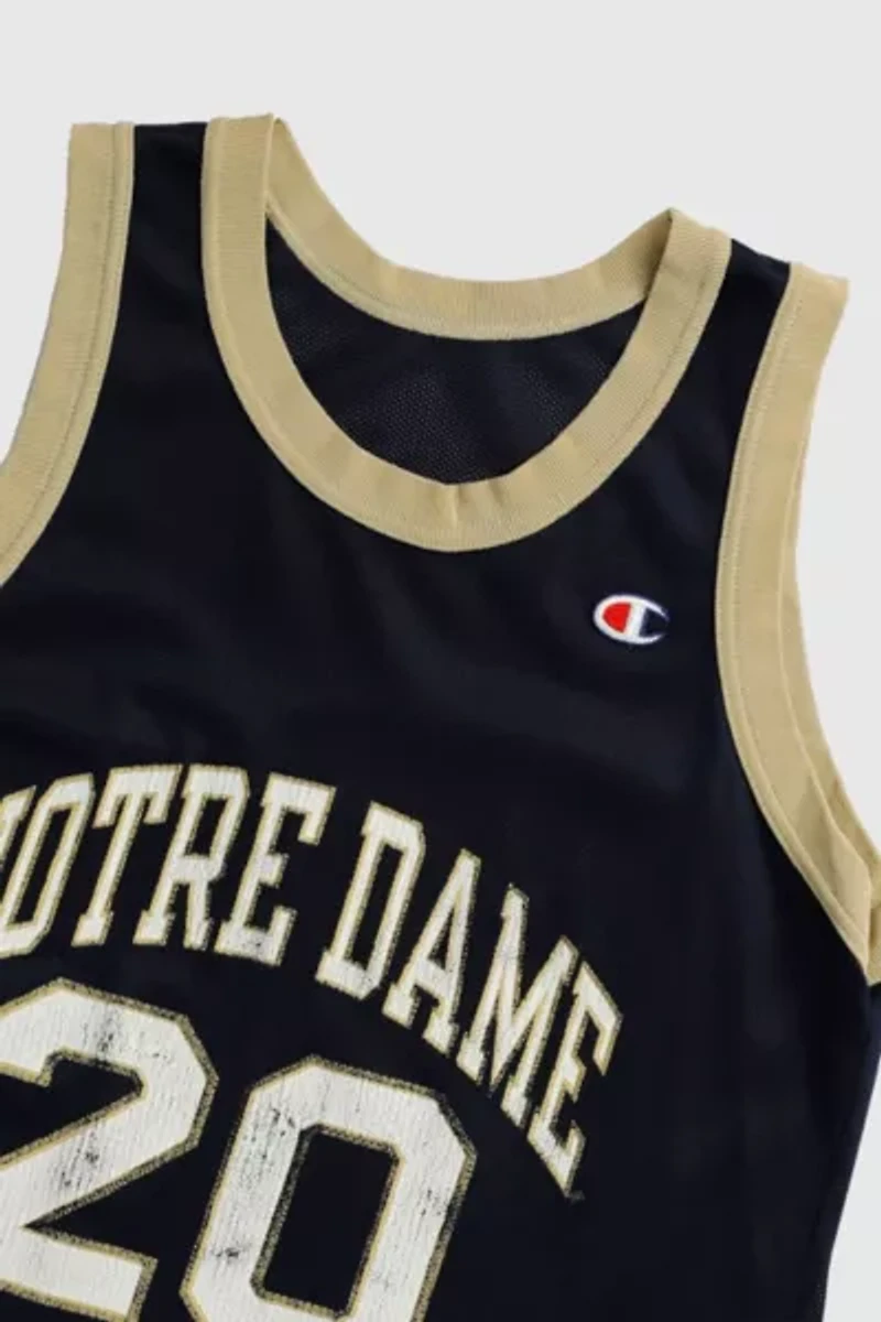 Vintage Notre Dame Fighting Irish NCAA Basketball Jersey