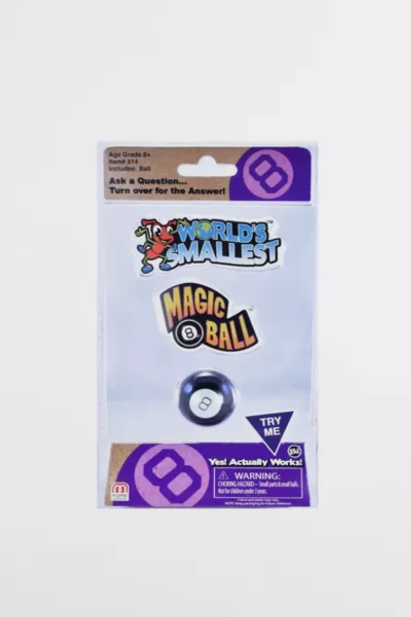 World's Smallest Magic 8 Ball