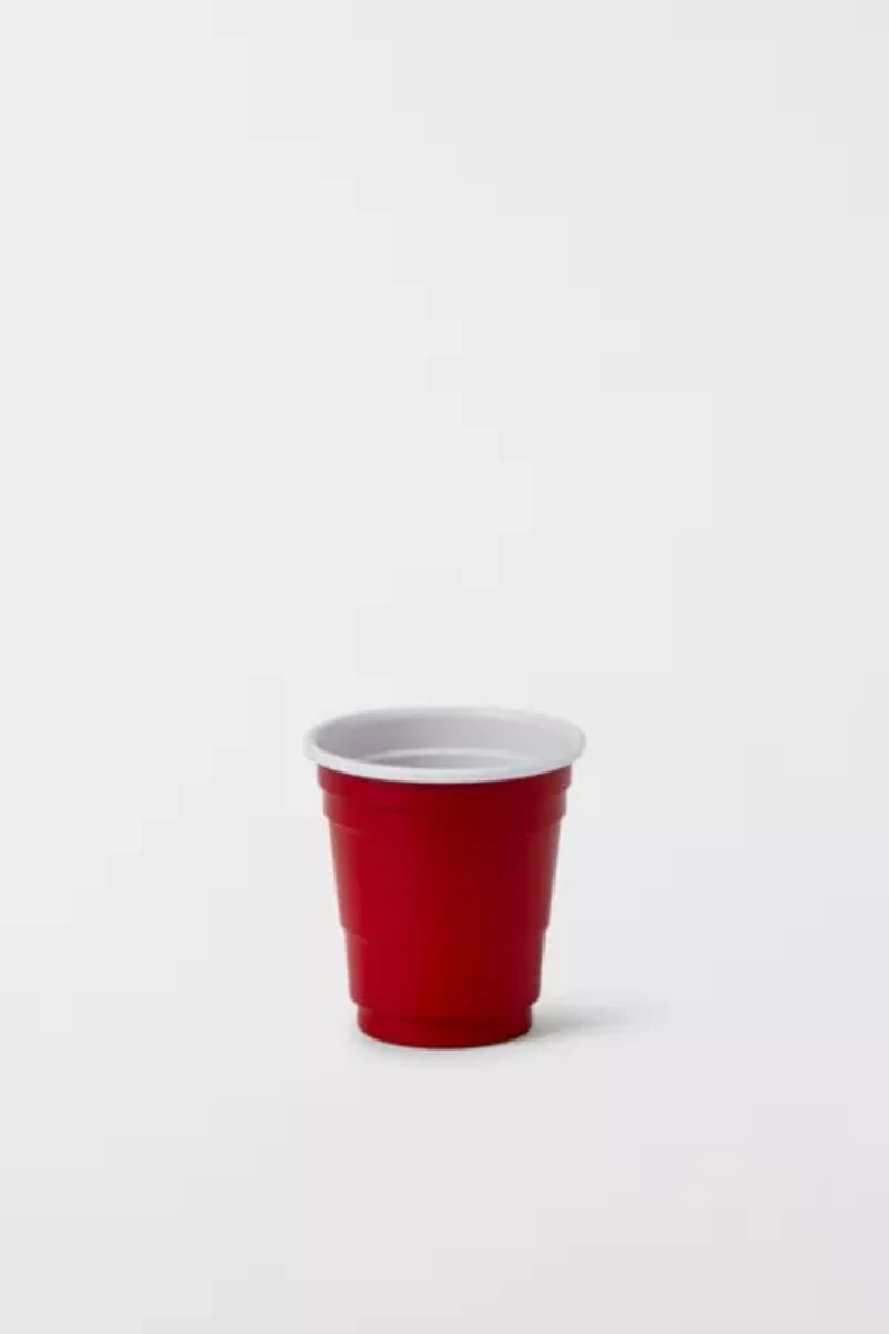 Red Solo Cup Plastic Shot Glass Set