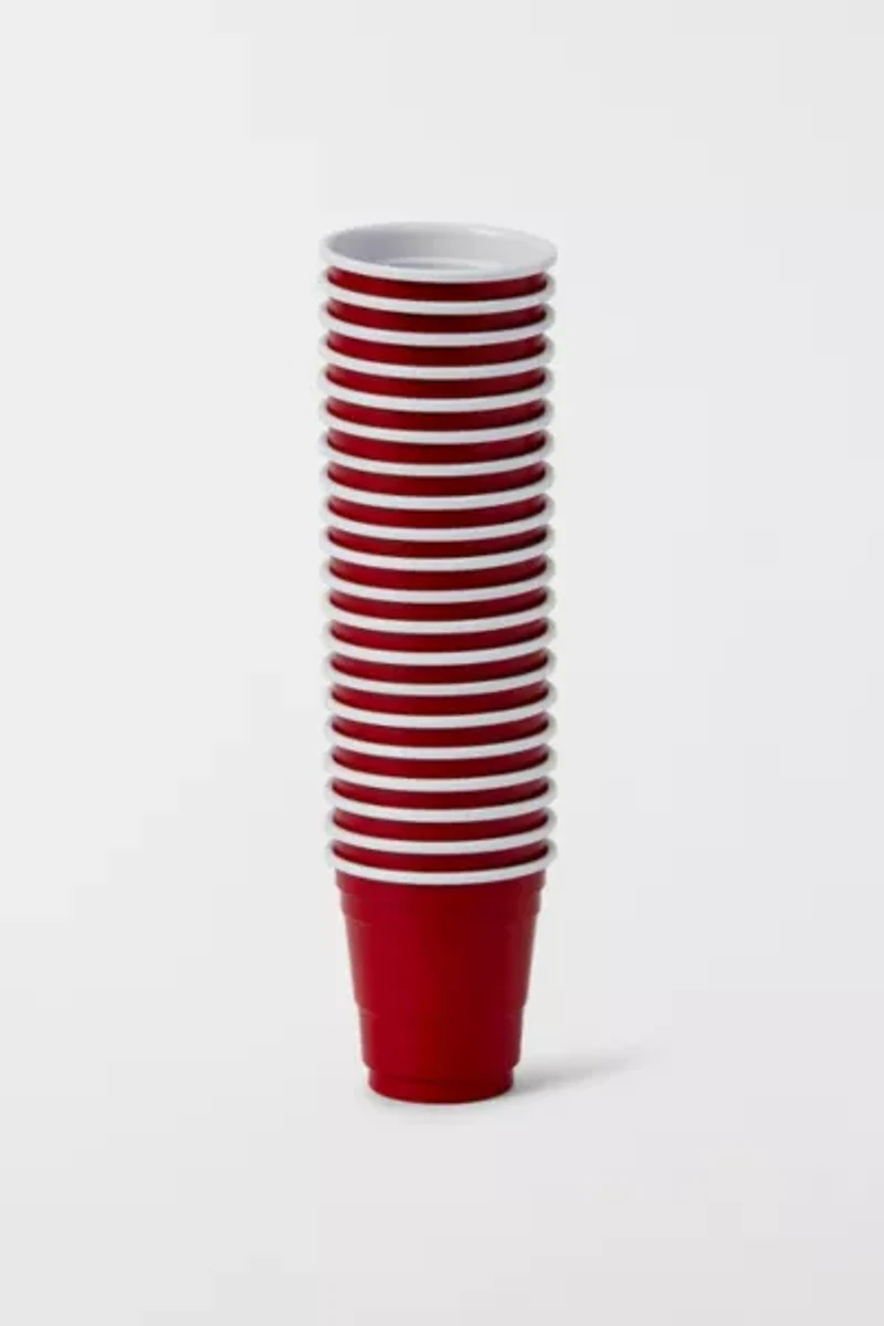 Red Solo Cup Plastic Shot Glass Set