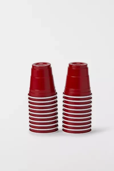 Red Solo Cup Plastic Shot Glass Set