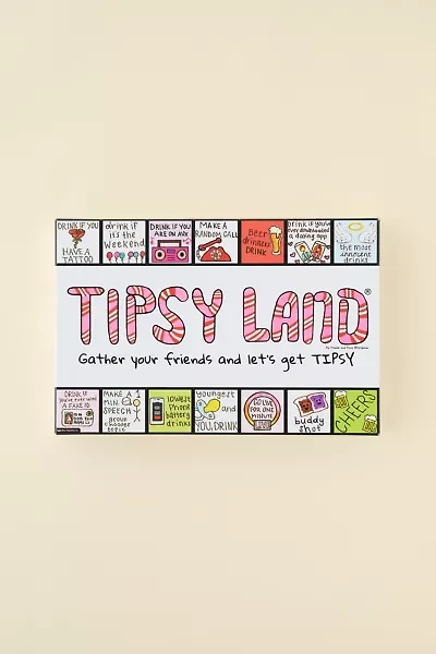 Tipsy Land Party Board Game