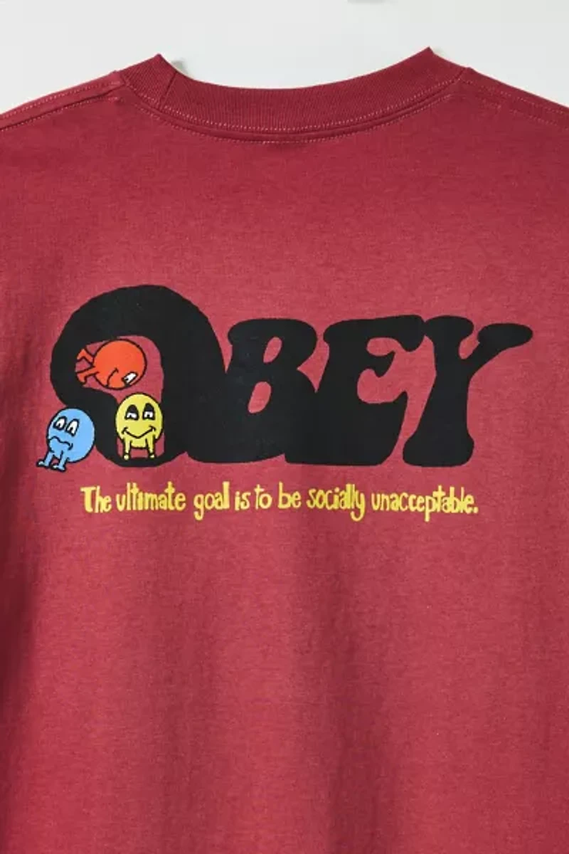 OBEY Earth Drop Out Graphic Tee