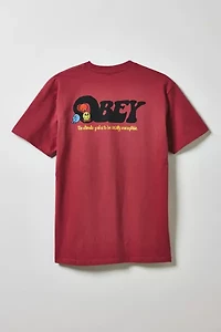 OBEY Earth Drop Out Graphic Tee