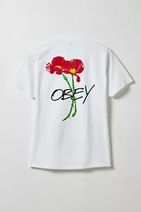 OBEY Poppies Graphic Tee